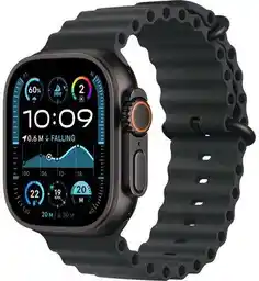 Smartwatch Apple Watch Ultra 2 GPS Cellular 49mm tytan czarny z paskiem Ocean w kolorze czarnym