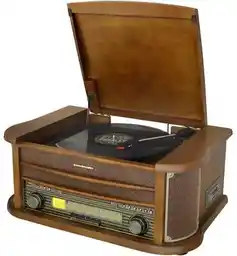 Soundmaster Gramofon NR560 brązowy
