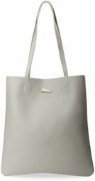 Srebrna torba shopper