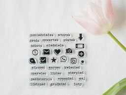 Stempel scrapbooking