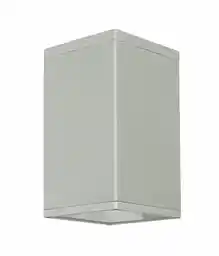 Lampa sufitowa nowoczesna ADELA SU-MA 8003 AL srebrna IP54 E27