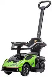 Sun Baby Jeździk Lamborghini Essenza SCV12 Zielony rączka