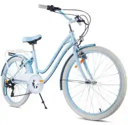 Sun Baby Rower młodzieżowy Heart Bike 24 cale dla dziewczynki Błękitny