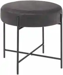 Taboret szary