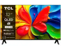 TCL 32S4K 32 QLED HD Ready Android TV DVB-T2 Telewizor QLED