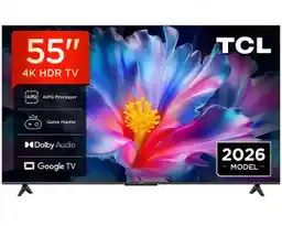 TCL 55P6L 55 LED 4K Google TV HDMI 2.1 DVB-T2 Telewizor LED