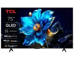 TCL 75P7K 75 QLED 4K Google TV Dolby Vision Dolby Atmos HDMI 2.1 DVB-T2 Telewizor QLED