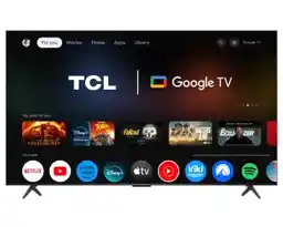 TCL 75Q6C 75 QD-Mini LED 4K 144Hz Google TV Dolby Vision IQ Dolby Atmos HDMI 2.1 DVB-T2 Telewizor QLED