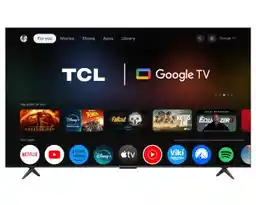 TCL 85C6K 85 QD-Mini LED 4K 144Hz Google TV Dolby Vision IQ Dolby Atmos HDMI 2.1 DVB-T2 Telewizor QLED