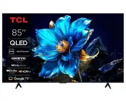 TCL 85P7K 85 QLED 4K Google TV Dolby Vision Dolby Atmos HDMI 2.1 DVB-T2 Telewizor QLED