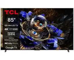 TCL 85X11K 85 QD-Mini LED 4K 144Hz Google TV Dolby Vision IQ Dolby Atmos HDMI 2.1 DVB-T2 Telewizor QLED