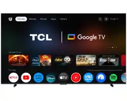 TCL 98P8K 98 QLED 4K Google TV Dolby Vision Dolby Atmos HDMI 2.1 DVB-T2 Telewizor QLED