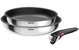 Tefal Cook Eat L8813S75 Indukcja Titanium 22cm, 26cm Zestaw patelni