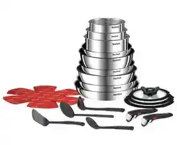 Tefal Ingenio Emotion L897SM74 Indukcja Stal nierdzewna 22 elementy Zestaw garnków