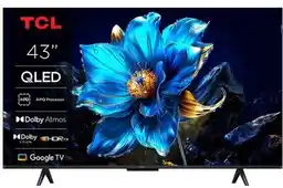Telewizor TCL 43P79K 43 QLED 4K Google TV Dolby Atmos Dolby Vision HDMI 2.1