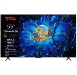 Telewizor TCL 55C6KS 55 QD-Mini LED 4K 60Hz Google TV Dolby Vision Dolby Atmos HDMI 2.1 DVB-T2 QLED