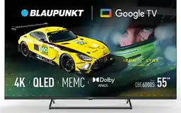 Telewizory Blaupunkt Qled 55QBG6000S 55 4K Google Tv Dolby Vision Czarny