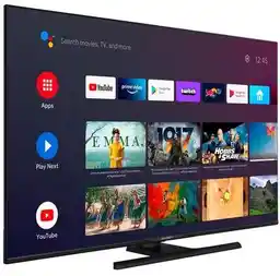 Telewizory GoGEN 43 QLED ANDROID TV 11 NETFLIX. YouTube TVQ43X852GWEB