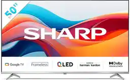Telewizory SHARP QLED 50GP6465E 50 4K Google TV Quantum Dot