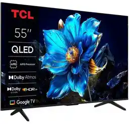 Telewizory Tcl 55P79K 55 Qled 4K Uhd SmartTV WiFi Bluetooth