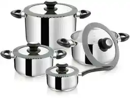 Tescoma Zestaw naczyń, 8 szt. Smartcover