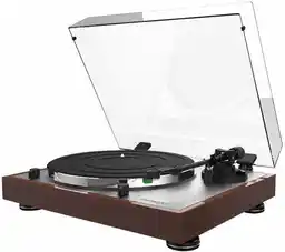 Thorens gramofon Td 402 DD piano walnut