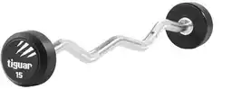 Tiguar Sztanga łamana Barbell 15 kg