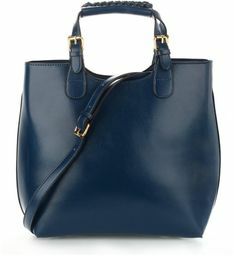 Torba shopper granatowa