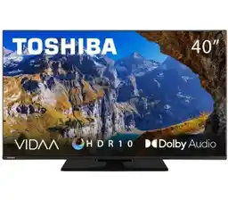 Toshiba 40LV3563DG 40 LED Full HD Smart TV VIDAA DVB-T2 Telewizor LED
