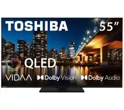 Toshiba 55QV3463DG 55 QLED 4K Smart TV VIDAA Dolby Vision Telewizor QLED