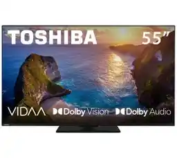 Toshiba 55UV3463DG 55 LED 4K Smart TV Dolby Vision HDMI 2.1 DVB-T2 Telewizor LED