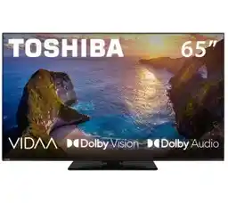 Toshiba 65UV3463DG 65 LED 4K Smart TV Dolby Vision HDMI 2.1 DVB-T2 Telewizor LED