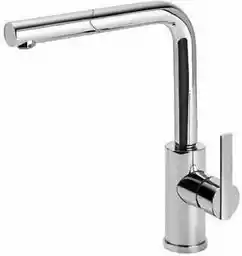 Tres Lex- Bateria kuchenna stojąca z wyciąganą wylewką chrom 1.81.437