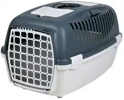 Trixie Box transporter Capri 3 max 12kg niebieski 40x38x61cm