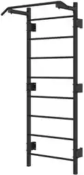 Underfit Drabinka gimnastyczna metalowa 228 x 115 cm z drążkiem czarna
