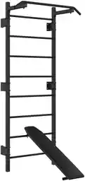 Underfit Drabinka gimnastyczna metalowa 228 x 115 cm z drążkiem i ławką