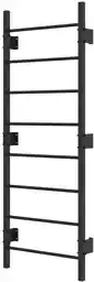 Underfit Drabinka gimnastyczna metalowa 228 x 79 cm czarna