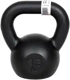 Underfit Kettlebell żeliwny czarny 12 kg