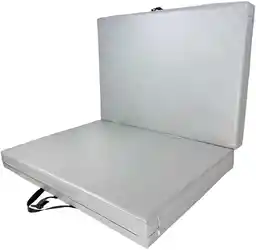 Underfit Materac asekuracyjny składany 140 x 100 x 10 cm szary