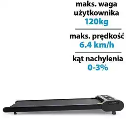 Urevo Bieżnia elektryczna E3S 1654.87W 6.4 km/h