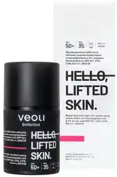 Veoli Botanica Hello Lifted Skin SPF50+,PA++++ Szerokopasmowy lekki krem ochronny UVA UVB,HEV/IR 50ml