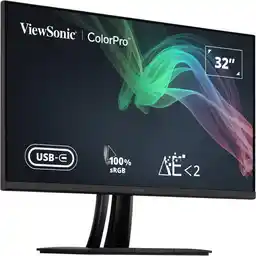 ViewSonic VP3256-4K 32 IPS Monitor 3840 x 2160 4K UHD 60Hz 5ms