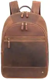 Visconti Skórzany duży plecak na laptop 13 TC-80 brązowy
