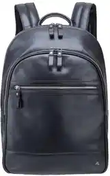 Visconti Skórzany duży plecak na laptop 13 TC-80 - czarny
