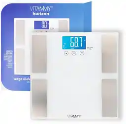 Vitammy Horizon precyzyjna, elektroniczna, analityczna waga łazienkowa