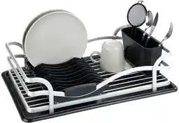WENKO Suszarka do naczyń, 46,5 x 31,5 x 13 cm, aluminium