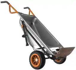 Worx Taczka Ogrodowa WG050 Mocna Aerocart 120L 8w1 140KG