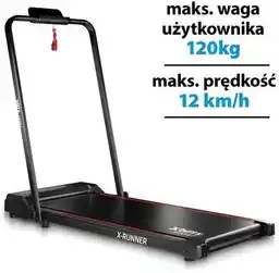 Xblitz X-Runner bieżnia elektryczna składana domowa pod łóżko 1-12km/h