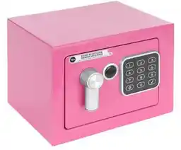 YALE Sejf domowy YSV/170/DB2/P Mini Różowy
