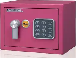 Yale Sejf podstawowy mini YSV/170/DB1/P różowy